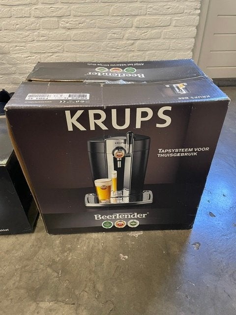 KRUPS Beertender Tapsysteem + Heineken Tappakket, Witgoed en Apparatuur, Ophalen, Zo goed als nieuw, Krups
