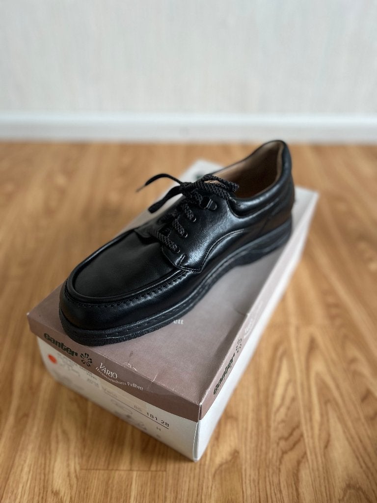 Nette veterschoen zwart maat 6 (nieuw), Zwart, Ganter, Nieuw, Ophalen of Verzenden