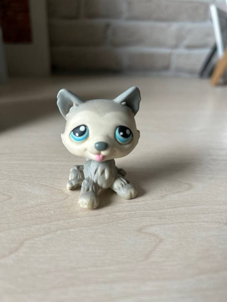 Littlest Pet Shop (LPS) Husky #070 2005, Verzamelen, Poppetjes en Figuurtjes, Ophalen, Gebruikt