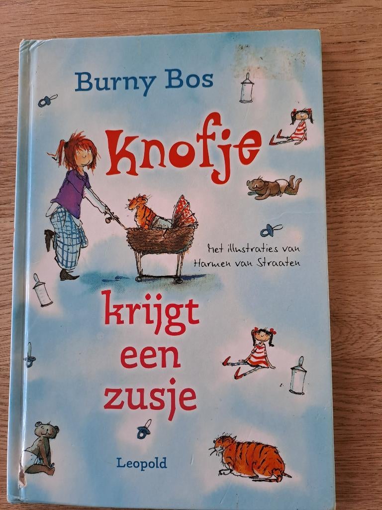KNOFJE KRIJGT EEN ZUSJE. BURNY BOS., Boeken, Gelezen, Fictie algemeen, Ophalen of Verzenden, Burny Bos