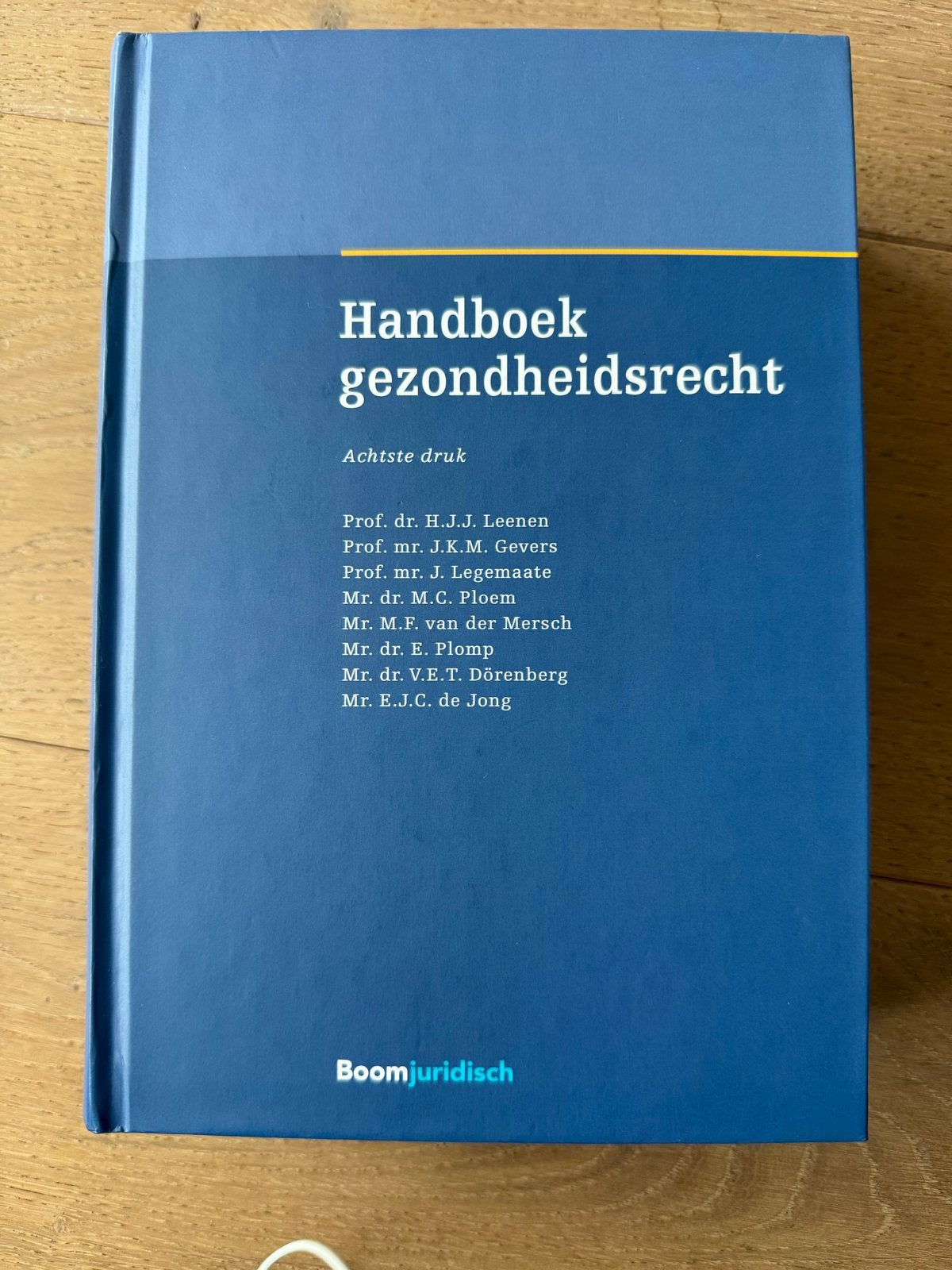 Handboek gezondheidsrecht - Achste druk, Boeken, Ophalen of Verzenden, Gamma, Zo goed als nieuw, HBO