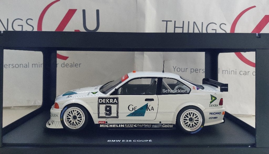 Werk83 1:18 BMW 325i E36 Coupe No.9, DTM 1994 Schmickler, Ophalen of Verzenden, Nieuw, Auto, Overige merken