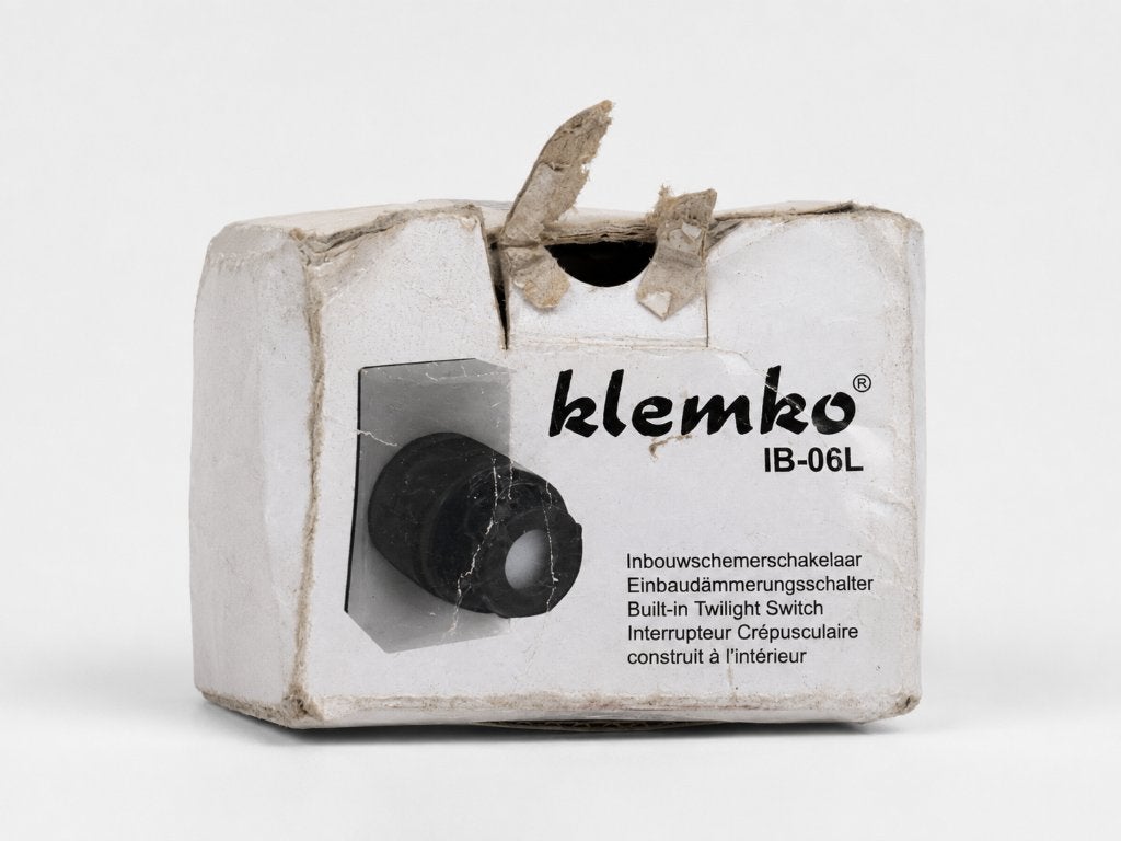 Klemko IB-06L Inbouwschemerschakelaar 220–240V, ., Nieuw, Ophalen of Verzenden, .