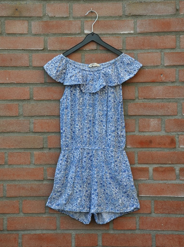 jumpsuit 134, onesie 134, kinderkleding 134, Overige typen, Meisje, H&M, Nieuw