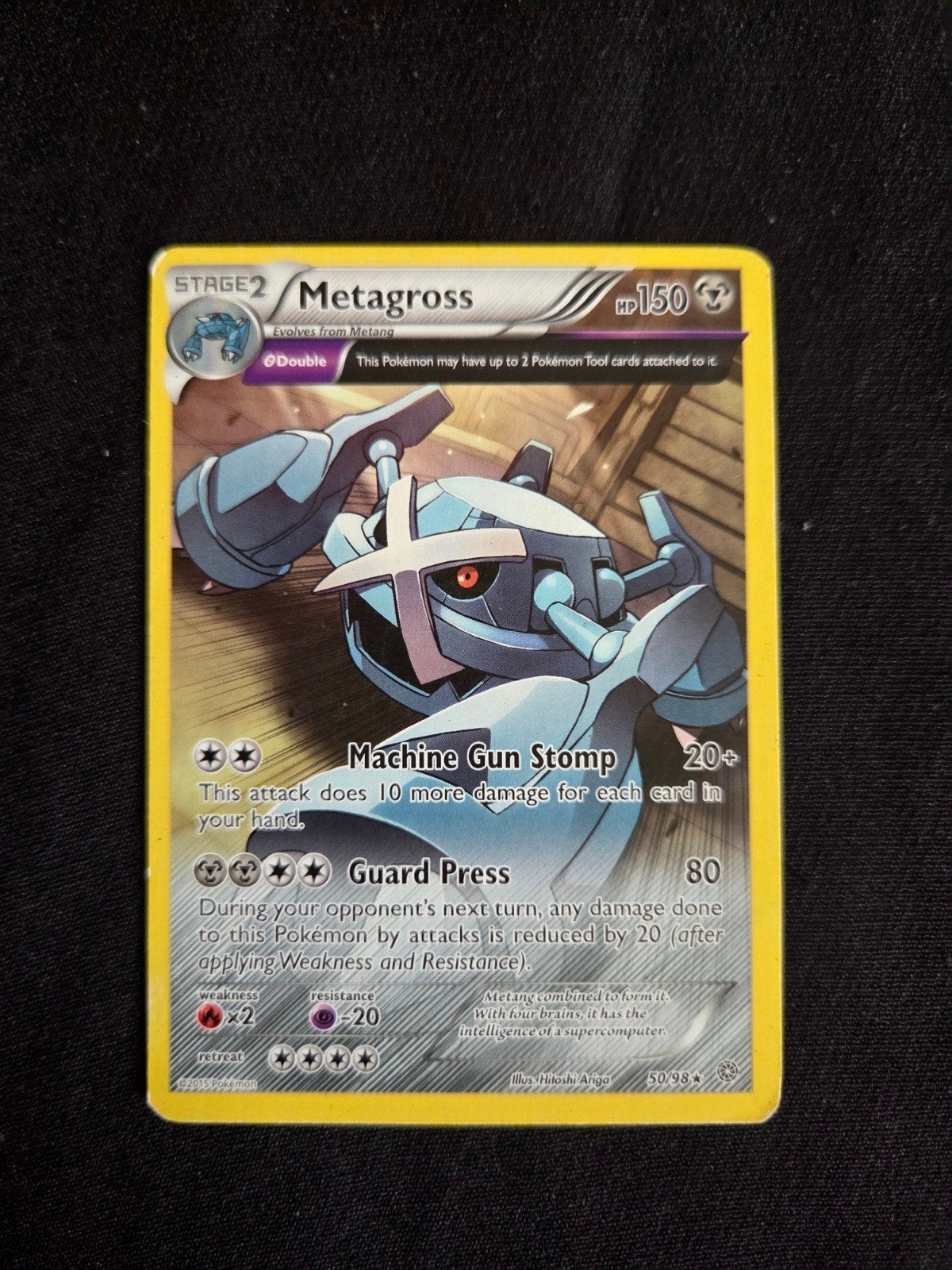 Metagross (50) Rare XY - Ancient Origins 50/98 LP, Ophalen of Verzenden, Gebruikt
