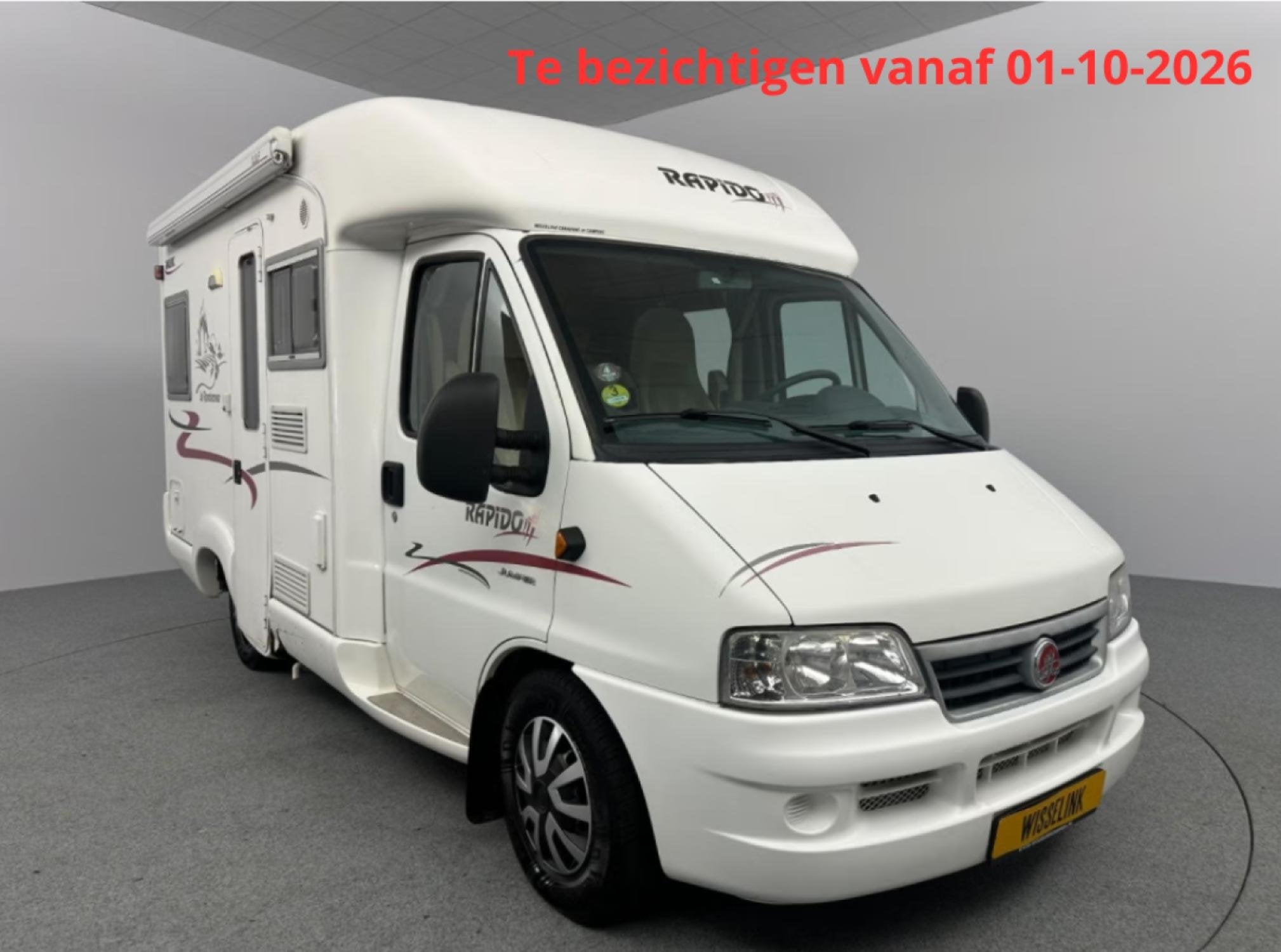 Rapido 709C Cassetteluifel Fietsendrager Airco, Caravans en Kamperen, Tot en met 2, 7 tot 8 meter, Bedrijf, Elektrische ramen