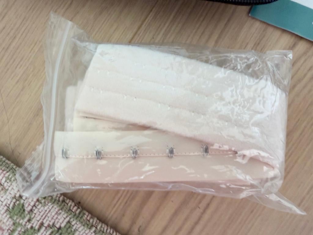 1 meter bulk textielhaak, 3-rijige drukknoopsluiting, op kl, Ophalen of Verzenden, Nieuw