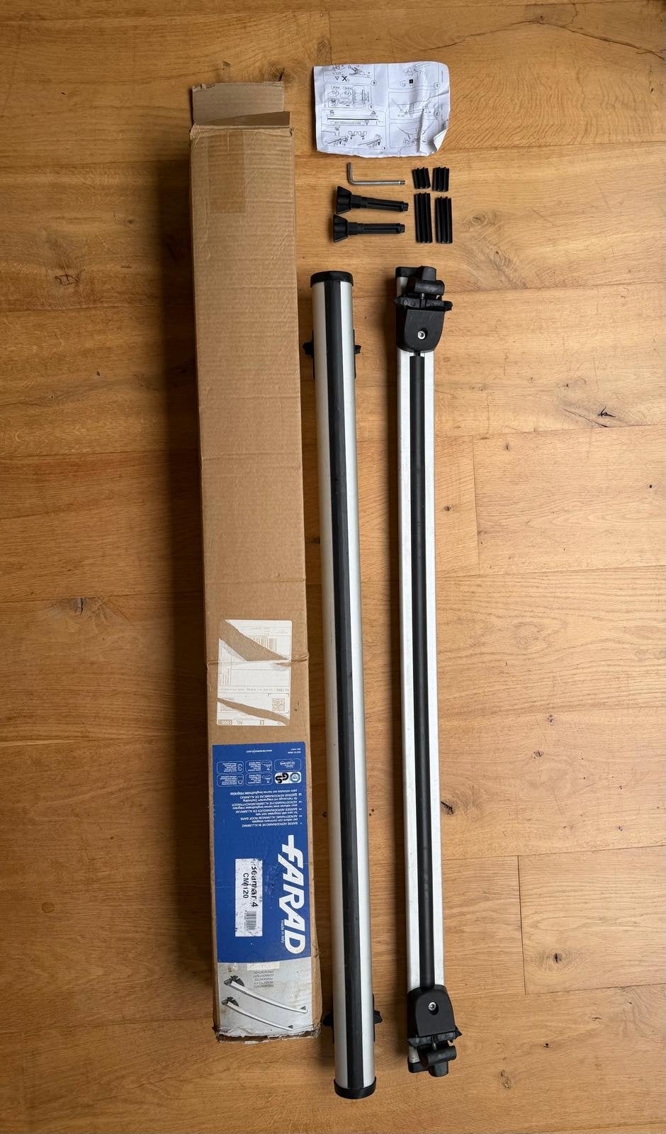 Farad Beamar 4 dakdragers 120 cm, Auto diversen, Dakdragers, Gebruikt, Ophalen