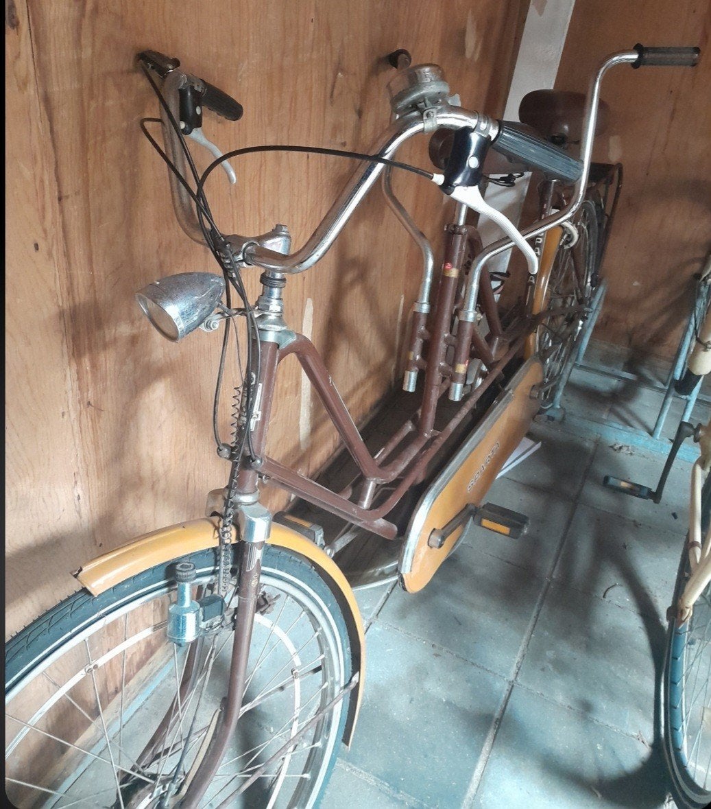 Sparta tandem opknapper, Fietsen en Brommers, Fietsen | Vouwfietsen, Overige merken, 20 inch of meer, Gebruikt, Velgrem