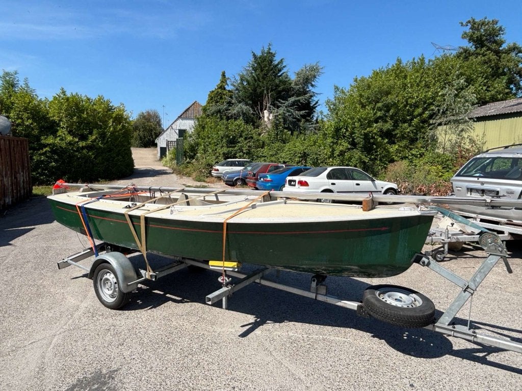 Complete zeilboot Volksboot 480, Watersport en Boten, Open zeilboten, Gebruikt, Niet ingevuld, Volksboot, Overige merken