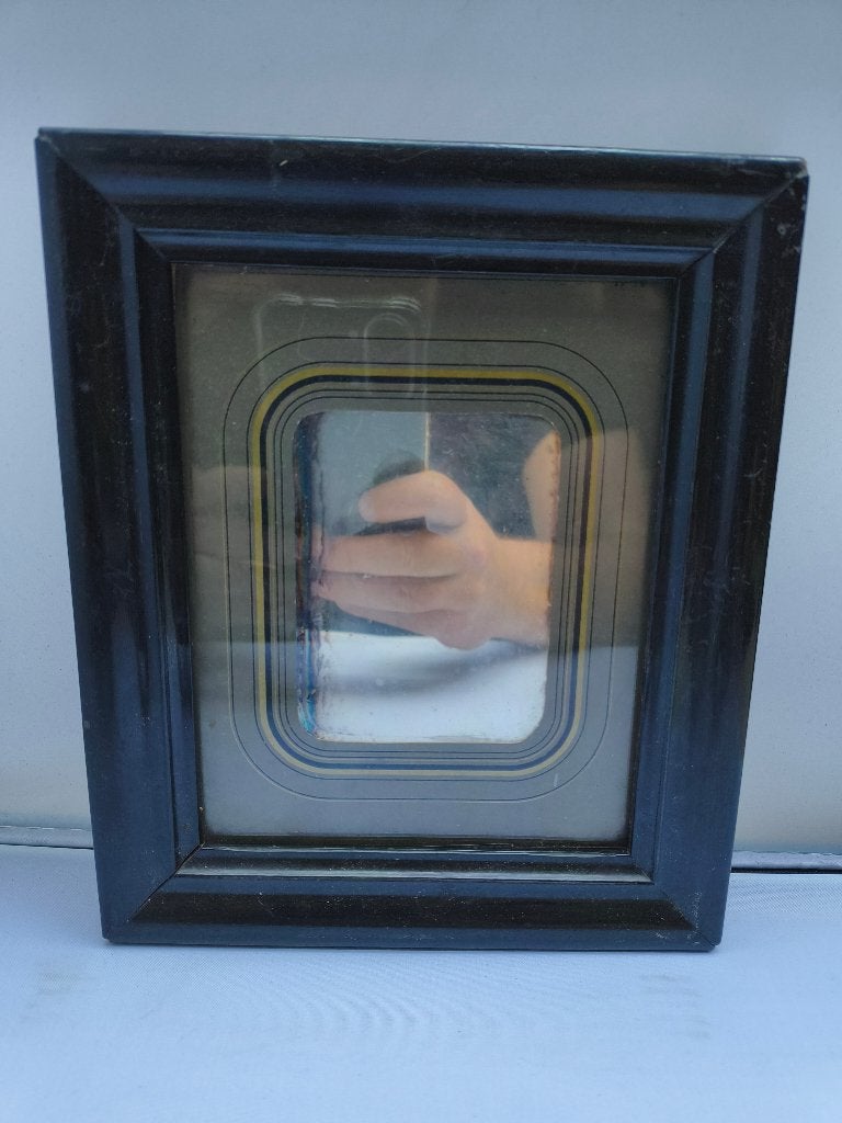 Daguerreotypie. Een antieke foto van Pastoor Jan ten Vergert, Gebruikt, Foto, Ophalen of Verzenden, Voor 1940