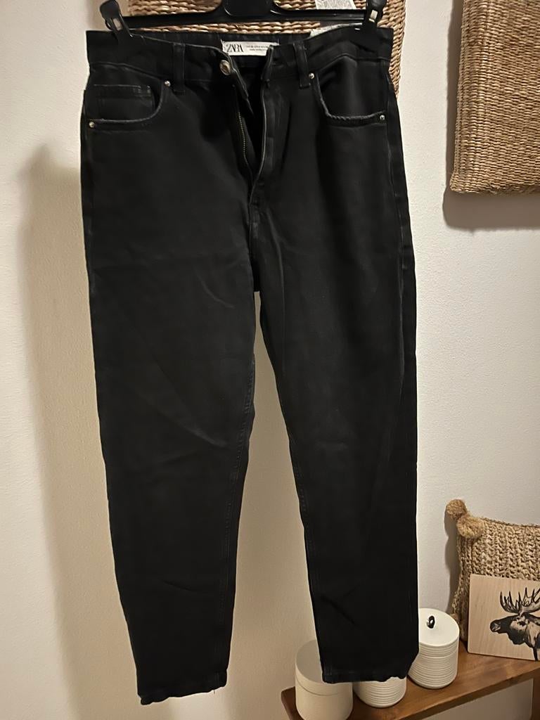 Jeans spijkerbroek Zara maat M, Maat 38/40 (M), Ophalen of Verzenden, Zo goed als nieuw, Grijs