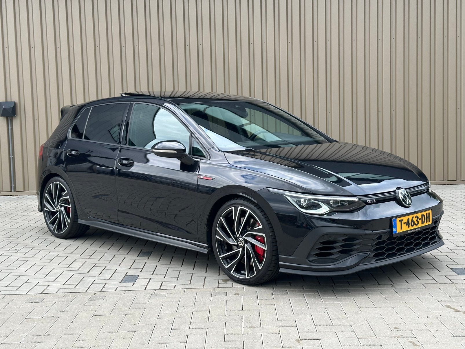 Volkswagen Golf 2.0 TSI GTI Clubsport 221KW Dsg7 2021 Zwart, Auto's, Volkswagen, Particulier, Golf, ABS, Achteruitrijcamera, Adaptieve lichten