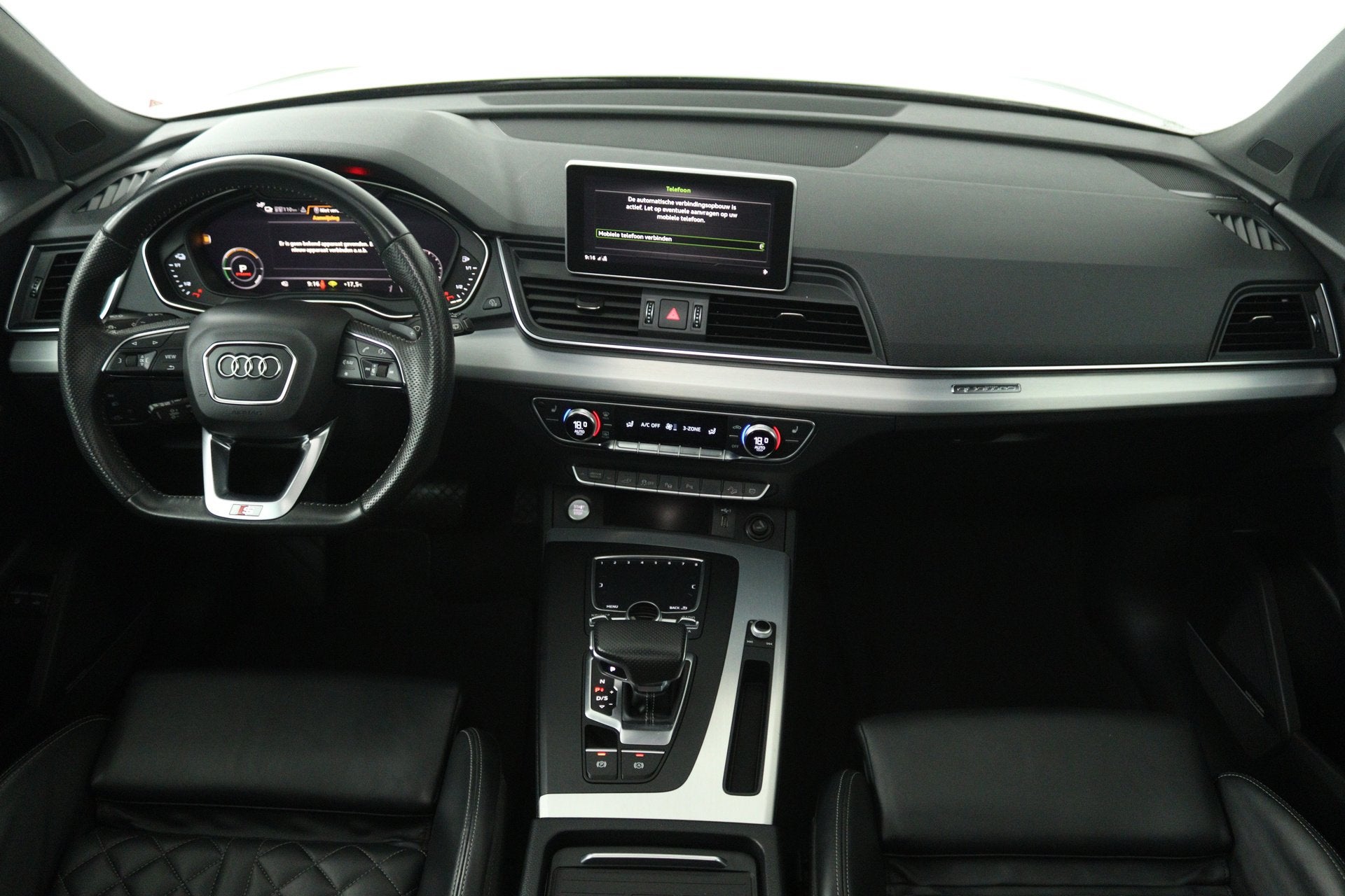 Audi Q5 55 TFSI e quattro Competition (PANORAMADAK, 360 VIEW, Auto's, Automaat, 4 cilinders, Leder, Bedrijf