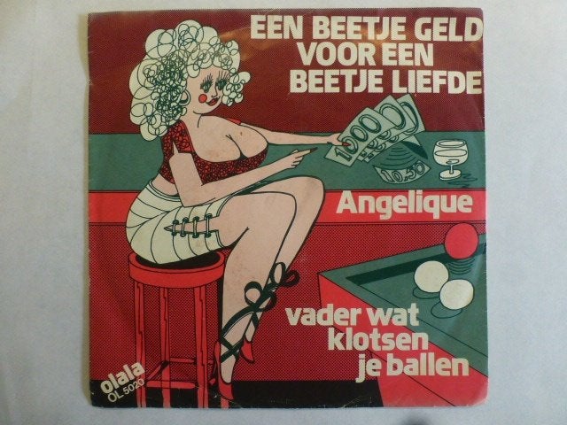 Angelique. Een beetje geld voor een beetje liefde./ Vader, Ophalen of Verzenden, Gebruikt, 7 inch, Nederlandstalig