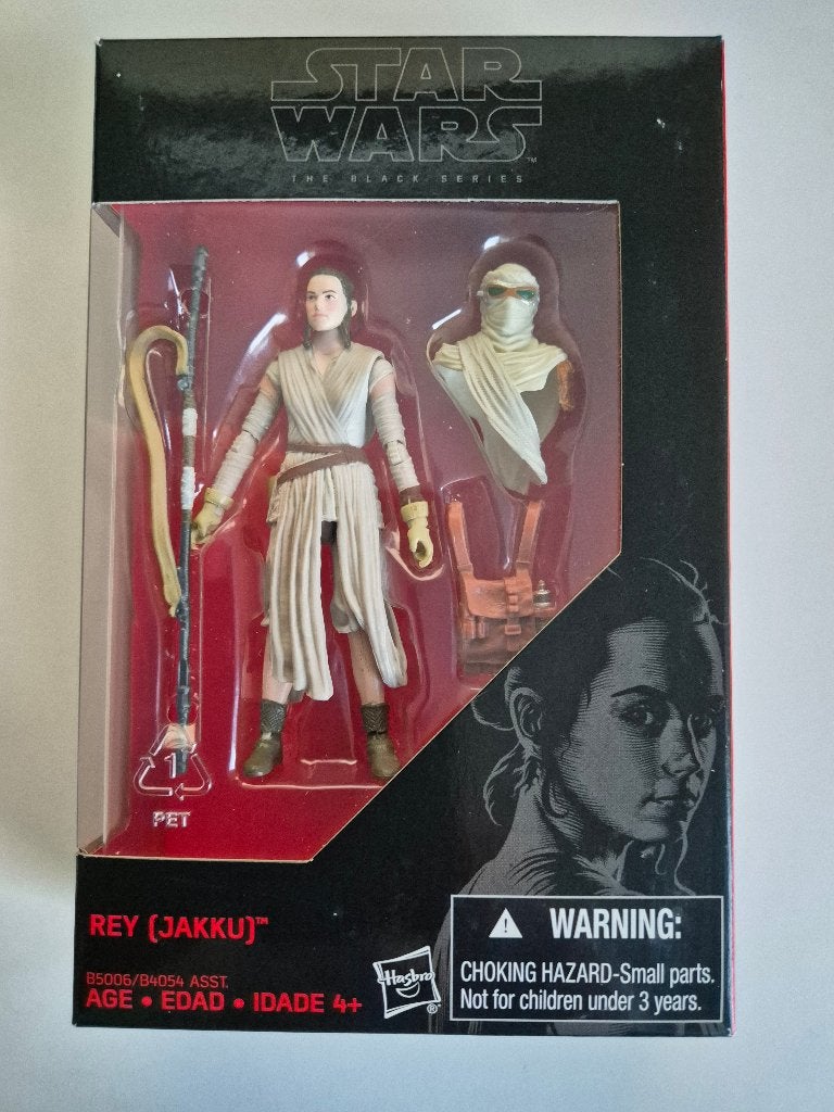 Star Wars BS Red 3.75" Rey - Jakku, Ophalen of Verzenden, Nieuw, Actiefiguurtje