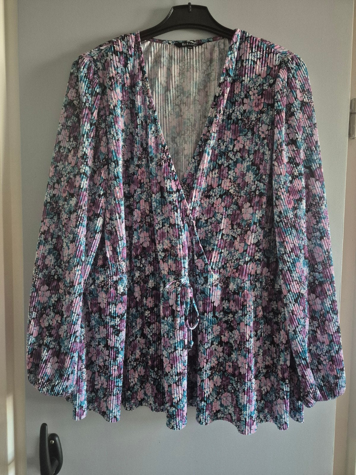 Peplum top ms mode maat XXL (52/54), Zo goed als nieuw, Shirt of Top, Ophalen of Verzenden, MS Mode