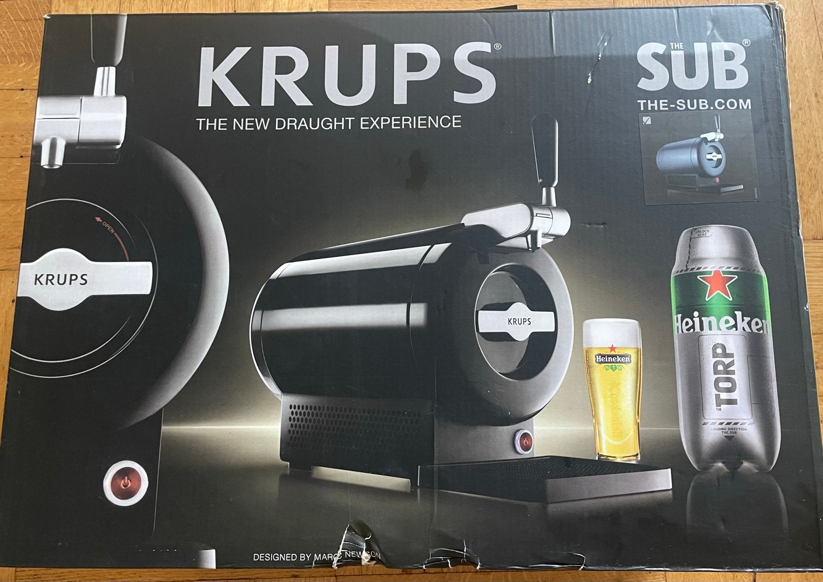 Krups The Sub thuistap - Perfect koud bier thuis, Witgoed en Apparatuur, Thuistaps, Ophalen of Verzenden, Gebruikt, Krups