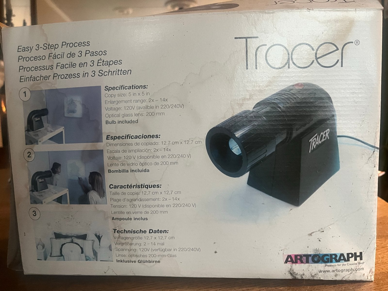 Artograph Tracer Art Projector - Kunstprojector, Ophalen of Verzenden, Zo goed als nieuw, Overige typen