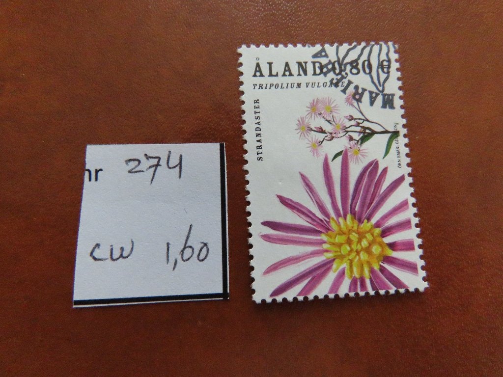 Aland 274, Ophalen of Verzenden, Finland, Gestempeld