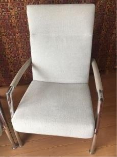 Leolux Helical Fauteuil. Kleur is Zand/Crême gemêleerd., Ophalen, Gebruikt, Leer, 75 tot 100 cm