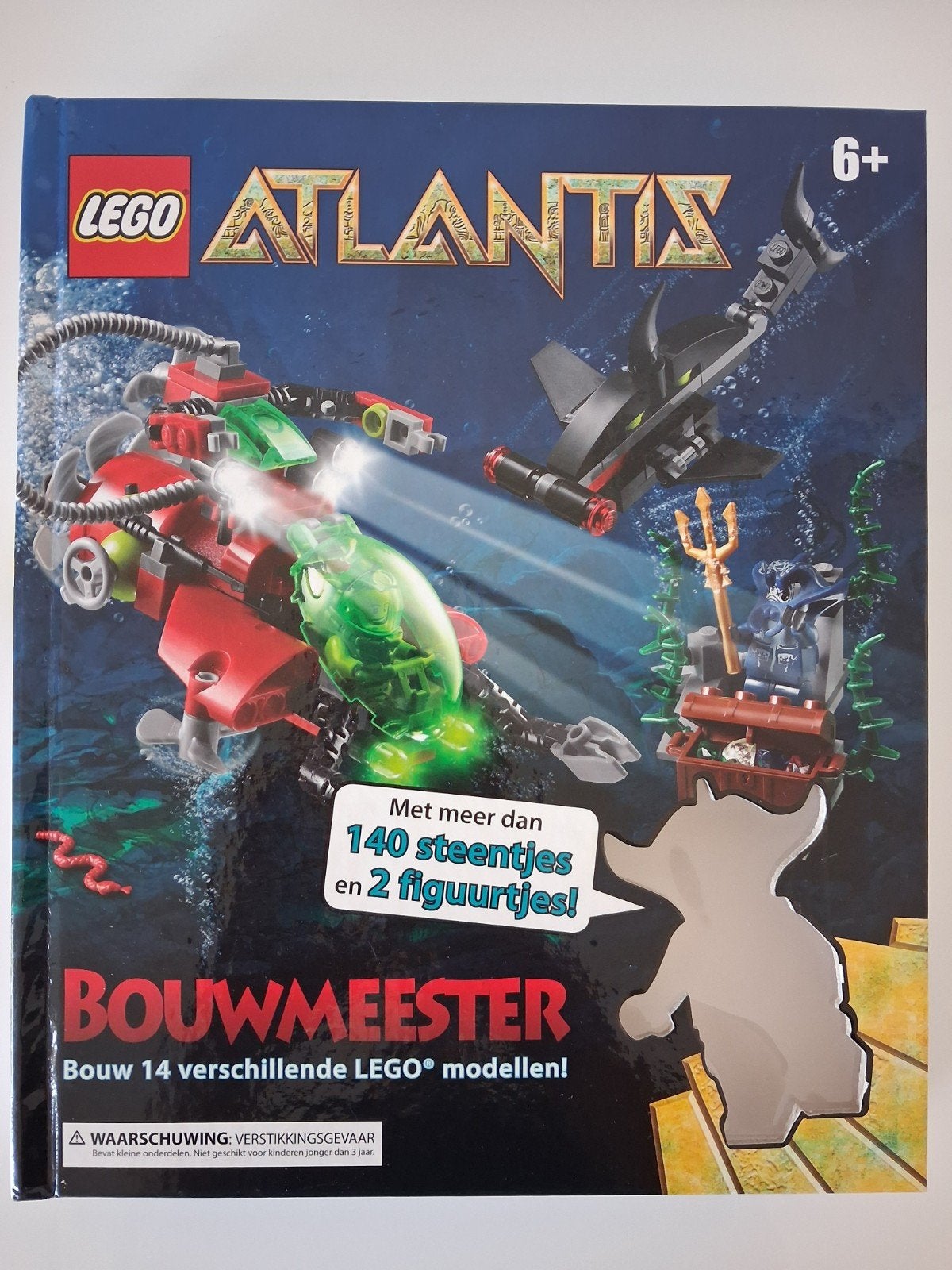 Lego Atlantis Bouwmeester, Lego, Ophalen of Verzenden, Complete set, Compleet