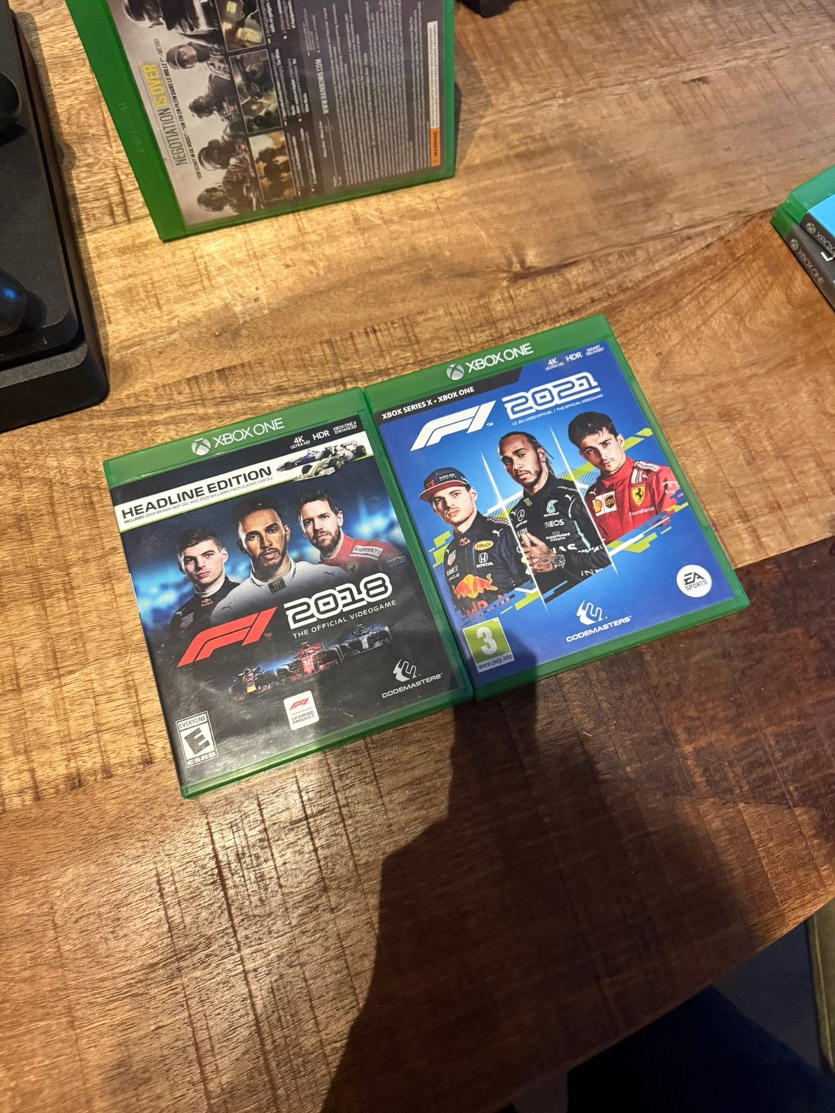 F1 games xbox, 1 speler, Racen en Vliegen, Ophalen of Verzenden, Zo goed als nieuw