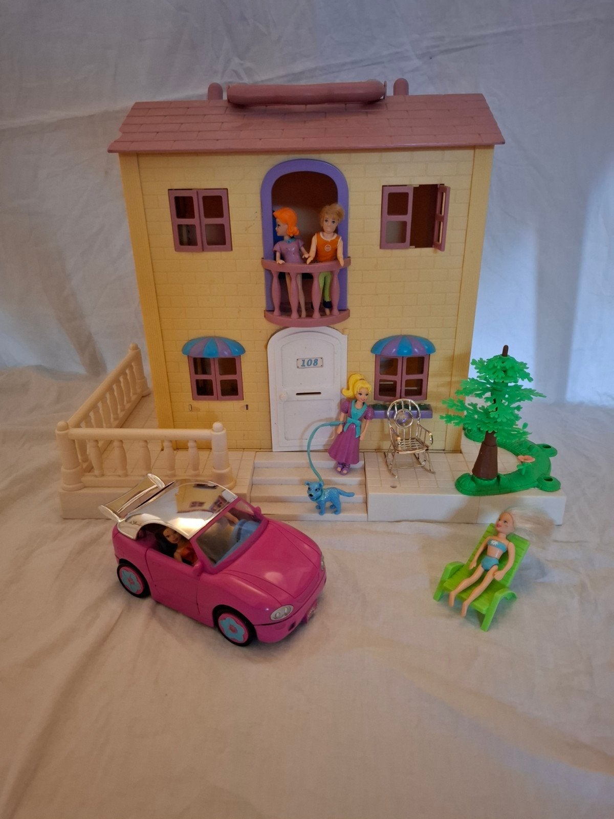 Polly pocket luxe villa met zwembad en tweede huisje, Ophalen of Verzenden