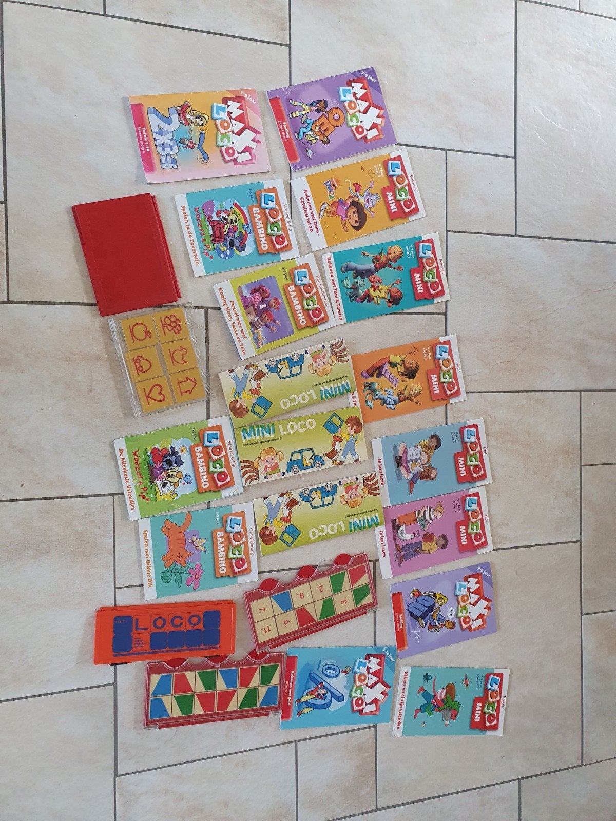 Loco bambino, Loco mini, Loco maxi, Kinderen en Baby's, Ophalen of Verzenden, Zo goed als nieuw, Taal en Lezen