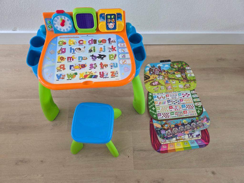 Vtech leertafel, Ophalen, Gebruikt