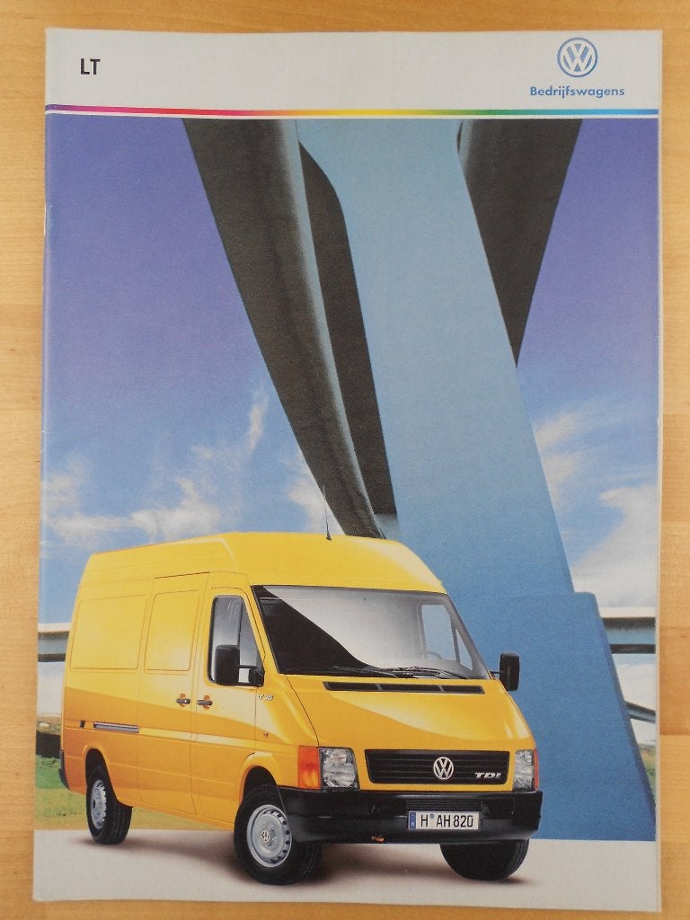 Volkswagen LT Brochure 1999 – LT28 LT35 LT46, Volkswagen, Ophalen of Verzenden, Zo goed als nieuw, Volkswagen