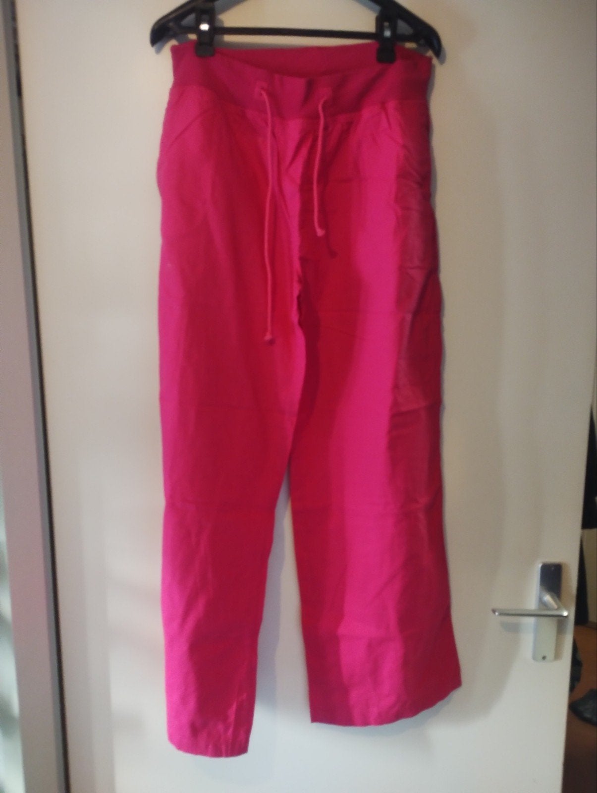 Casual Clothing Roze Broek Maat 42, Kleding | Dames, Broeken en Pantalons, Ophalen of Verzenden, Zo goed als nieuw, Roze, Lang