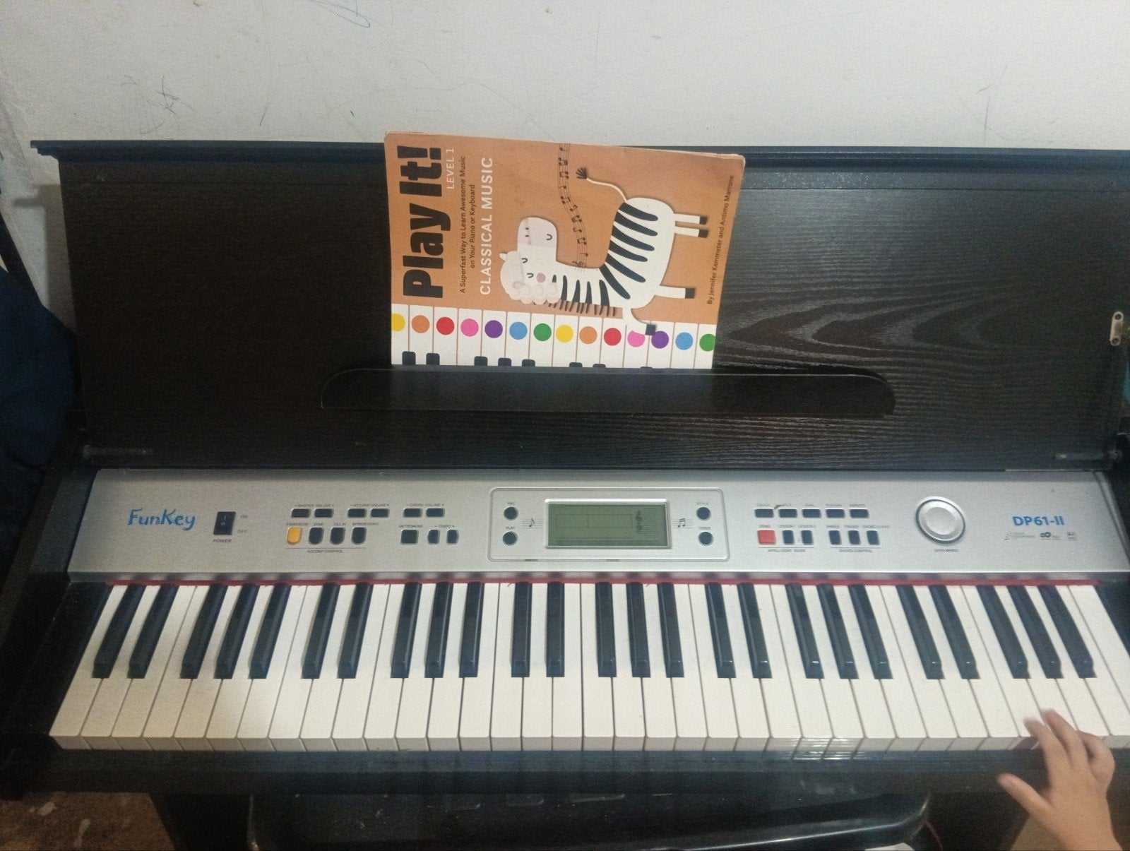 FunKey DP61-II Digitaal Piano - Zo goed als nieuw, Muziek en Instrumenten, Ophalen, Zwart, Digitaal, Zo goed als nieuw