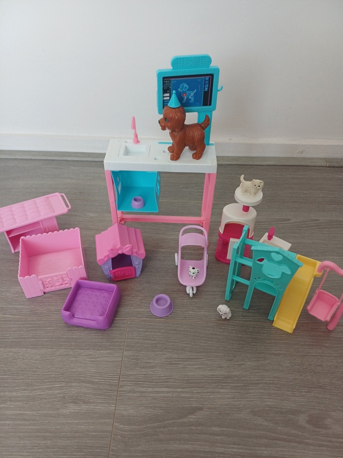 Barbie dieren speeltuin, Ophalen
