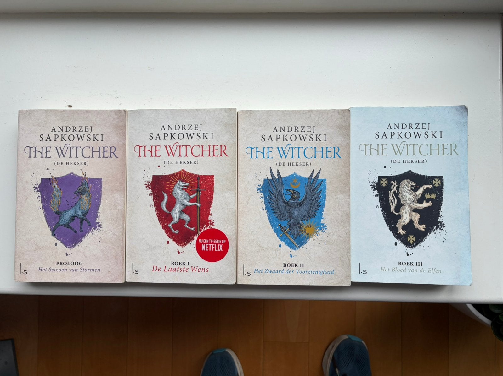 The Witcher, Proloog t/m deel 3, Boeken, Fantasy, Ophalen of Verzenden, Gelezen