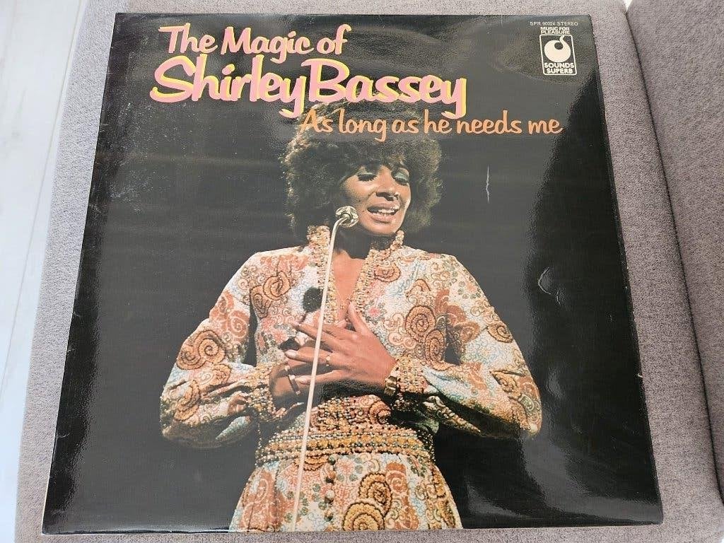 LP Shirley Bassey - "The magic of Shirley Bassey" vinyl, Cd's en Dvd's, LP, Gebruikt, Verzenden, 12 inch
