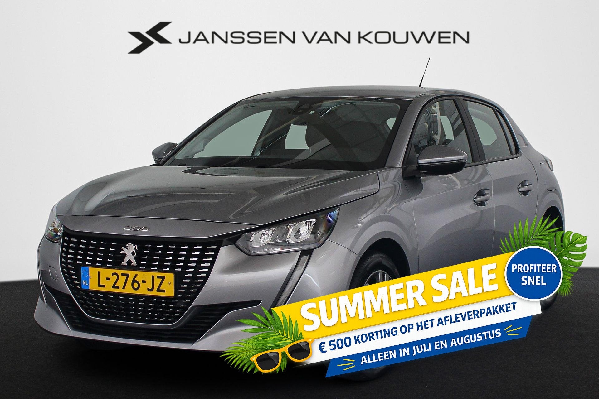 Peugeot 208 1.2 PureTech Active Pack 1e Eigenaar Navigatie A, Auto's, Peugeot, Bedrijf, Te koop, ABS, Airbags, Airconditioning