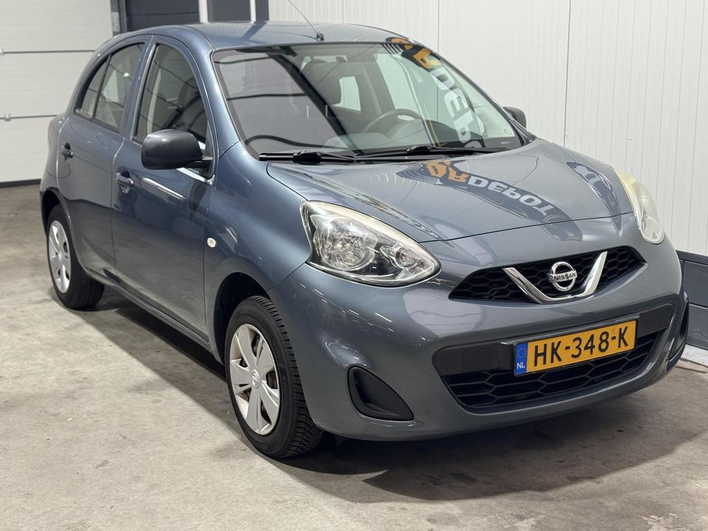 Nissan Micra 1.2 Visia Pack, Auto's, Voorwielaandrijving, Stof, Gebruikt, 1198 cc