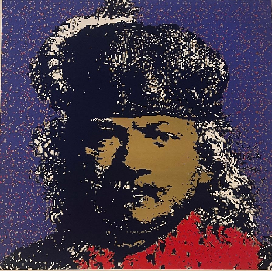 Gesigneerde zeefdruk van Marcel H. - Gelimiteerde oplage, Antiek en Kunst, Gelimiteerde oplage, Ophalen of Verzenden, Portret en Figuren