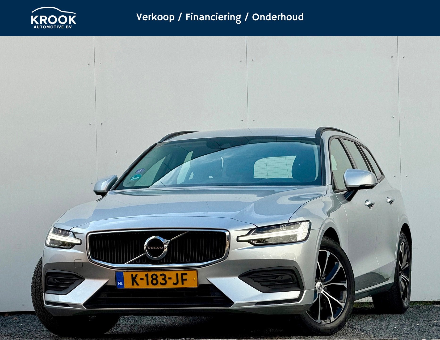 Volvo V60 2.0 B3 Business Pro | 2021 | Automaat | ACC | Stuu, Auto's, Dealer onderhouden, 4 cilinders, Hybride Elektrisch/Benzine