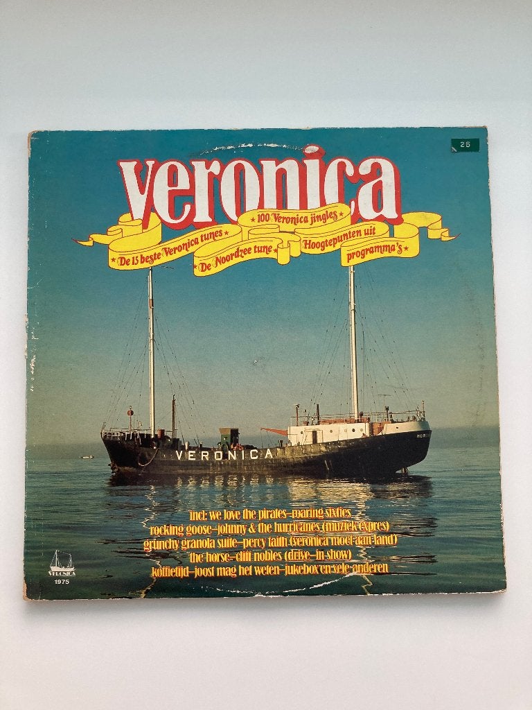 Veronica - 100 Veronica Jingles + extra single, LP, Gebruikt, Pop, Ophalen of Verzenden