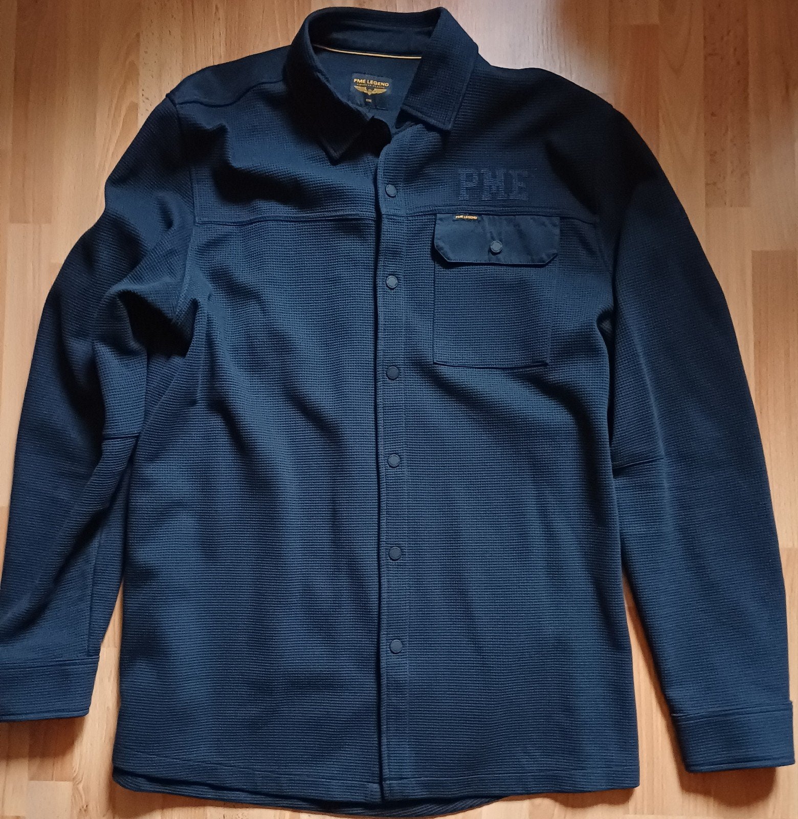 Nieuwe stoer PME Legend overshirt.
Kleur donkerblauw., Kleding | Heren, Jassen | Zomer, Nieuw, Overige maten, Blauw, Verzenden