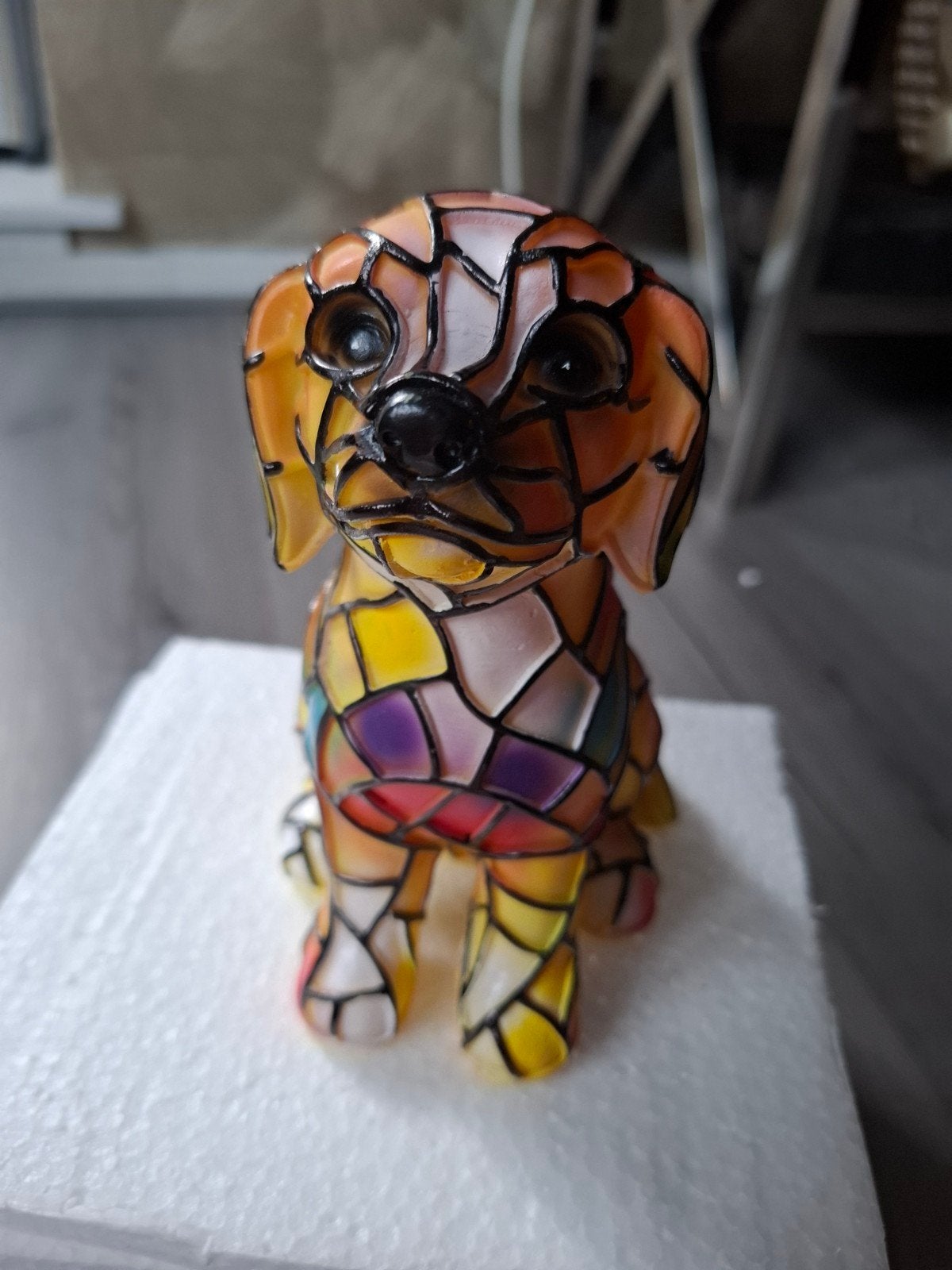 Hondenlamp mozaïek Labrador Retriever (Nieuw in doos), Verzenden, Nieuw, Fantasy