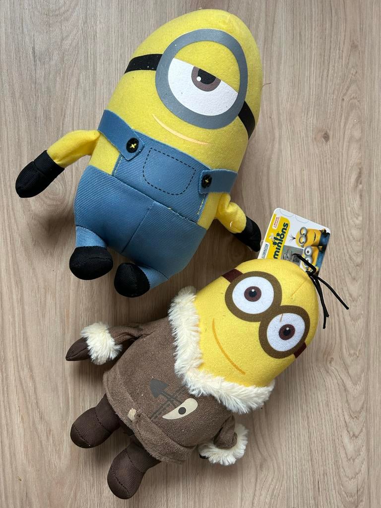 Minion knuffels - set van 2 - nieuw, Overige merken, Overige typen, Nieuw, Ophalen of Verzenden