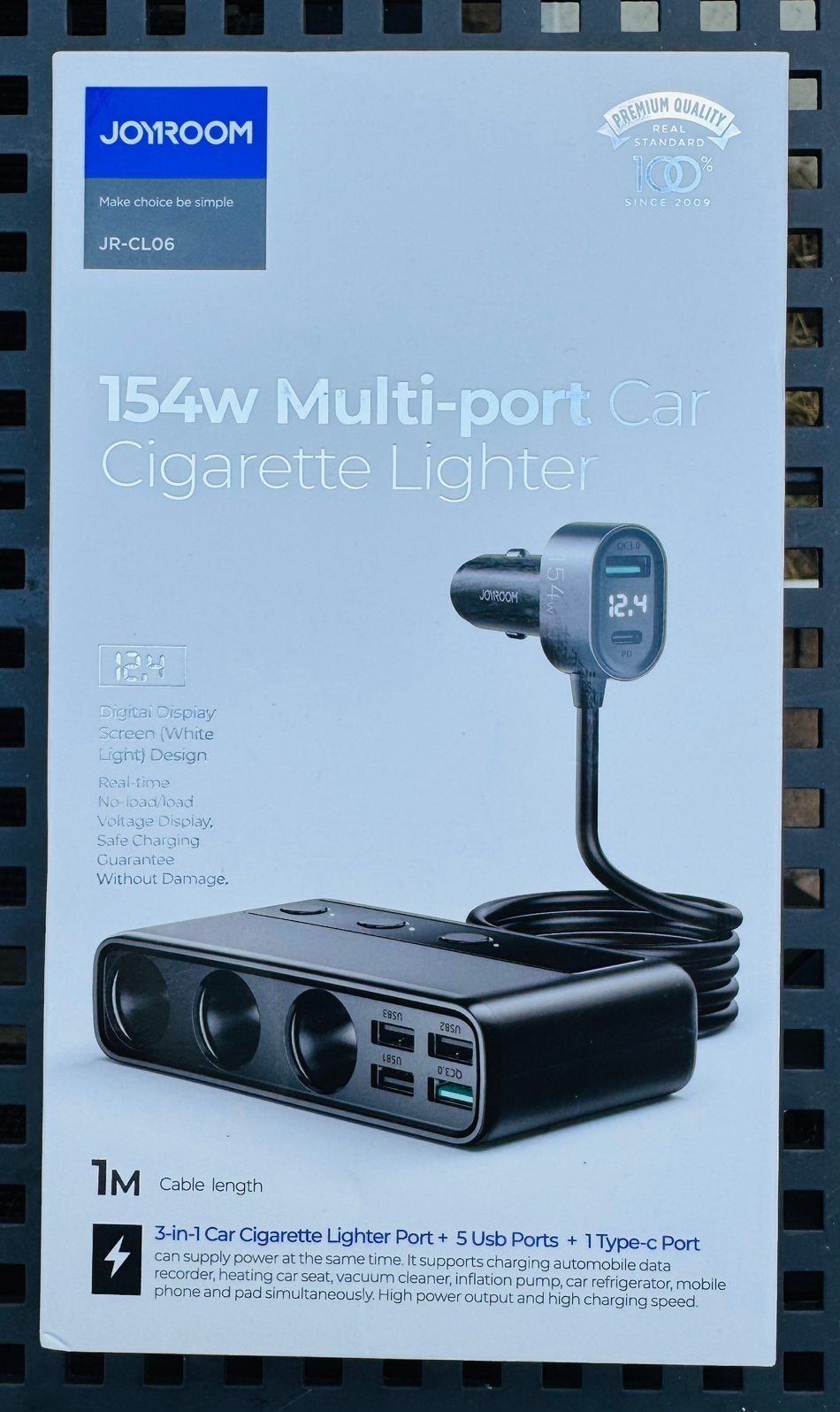 Autolader met Sigarettenaansteker met USB C en USB A, Ophalen of Verzenden, Zo goed als nieuw