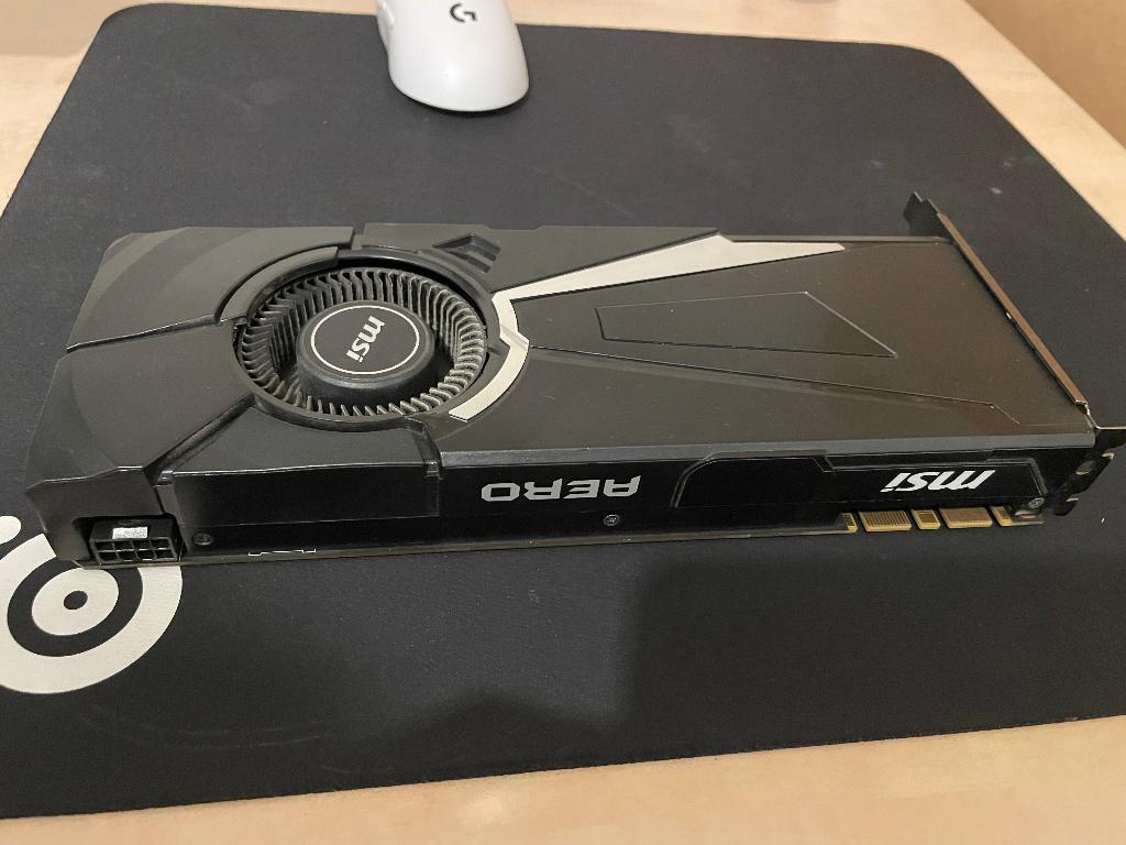 Geforce 1070 TI, Computers en Software, Videokaarten, Ophalen of Verzenden, Zo goed als nieuw, GDDR5, PCI-Express 4