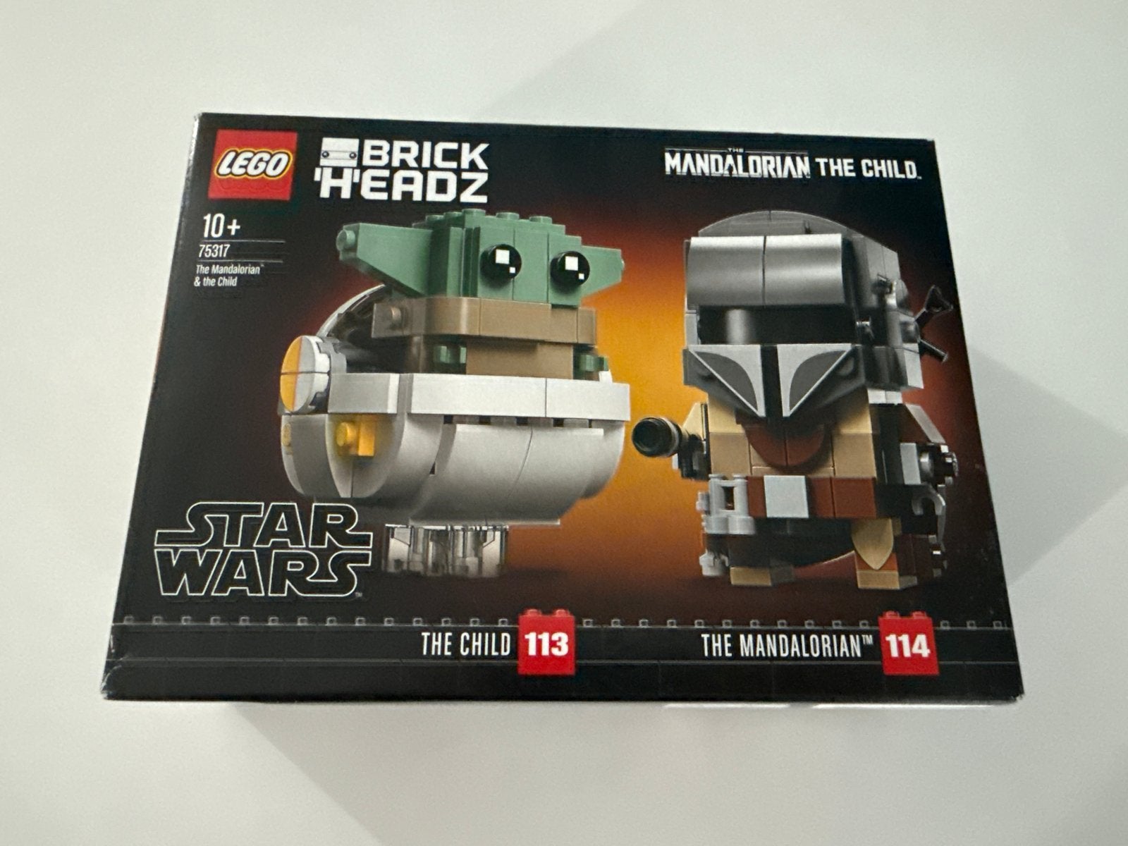 LEGO BrickHeadz Star Wars The Mandalorian & The Child 75317, Ophalen of Verzenden, Nieuw, Overige merken