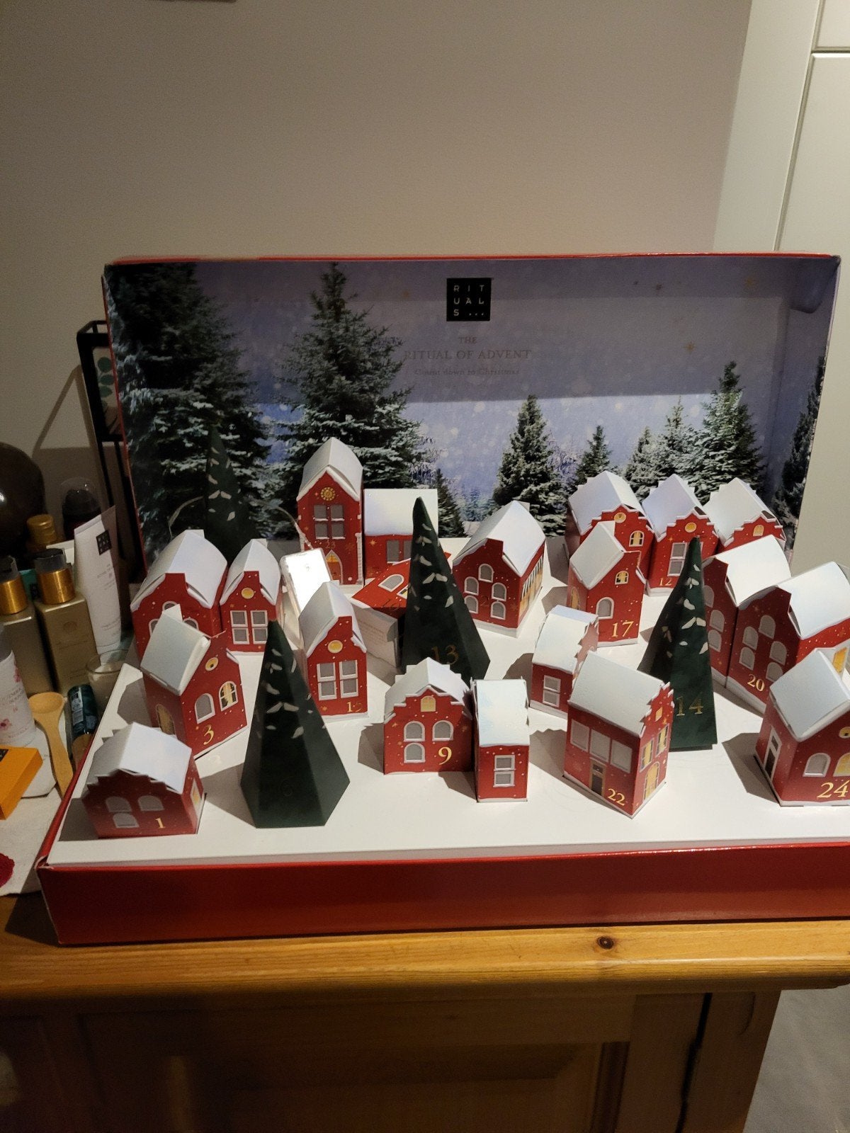 Rituels kerstdorp en kerstboom, Diversen, Kerst, Ophalen of Verzenden, Zo goed als nieuw