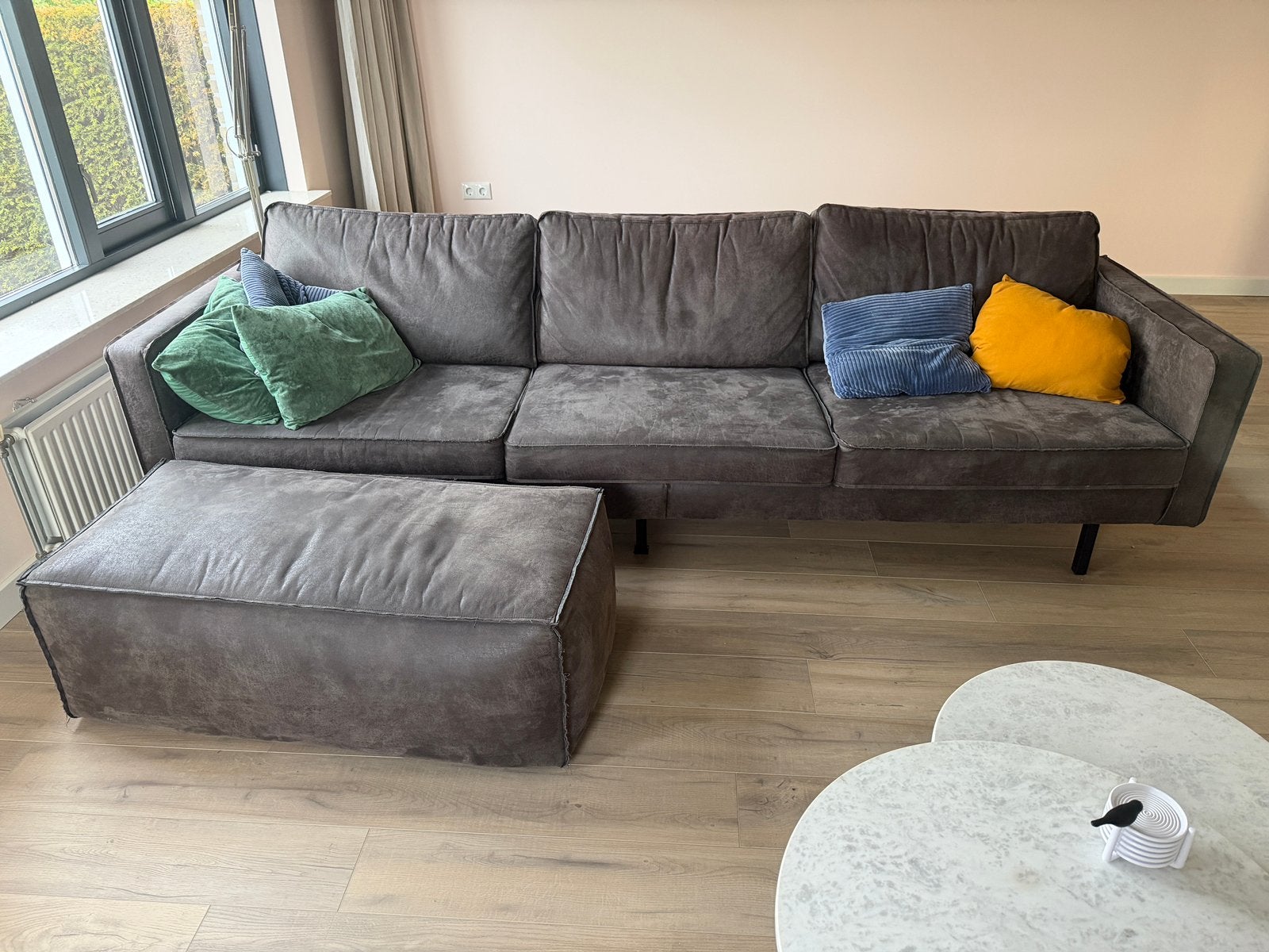 Bankstel 280cm, Huis en Inrichting, Banken | Bankstellen, Ophalen, 250 tot 300 cm, Gebruikt, Driepersoons