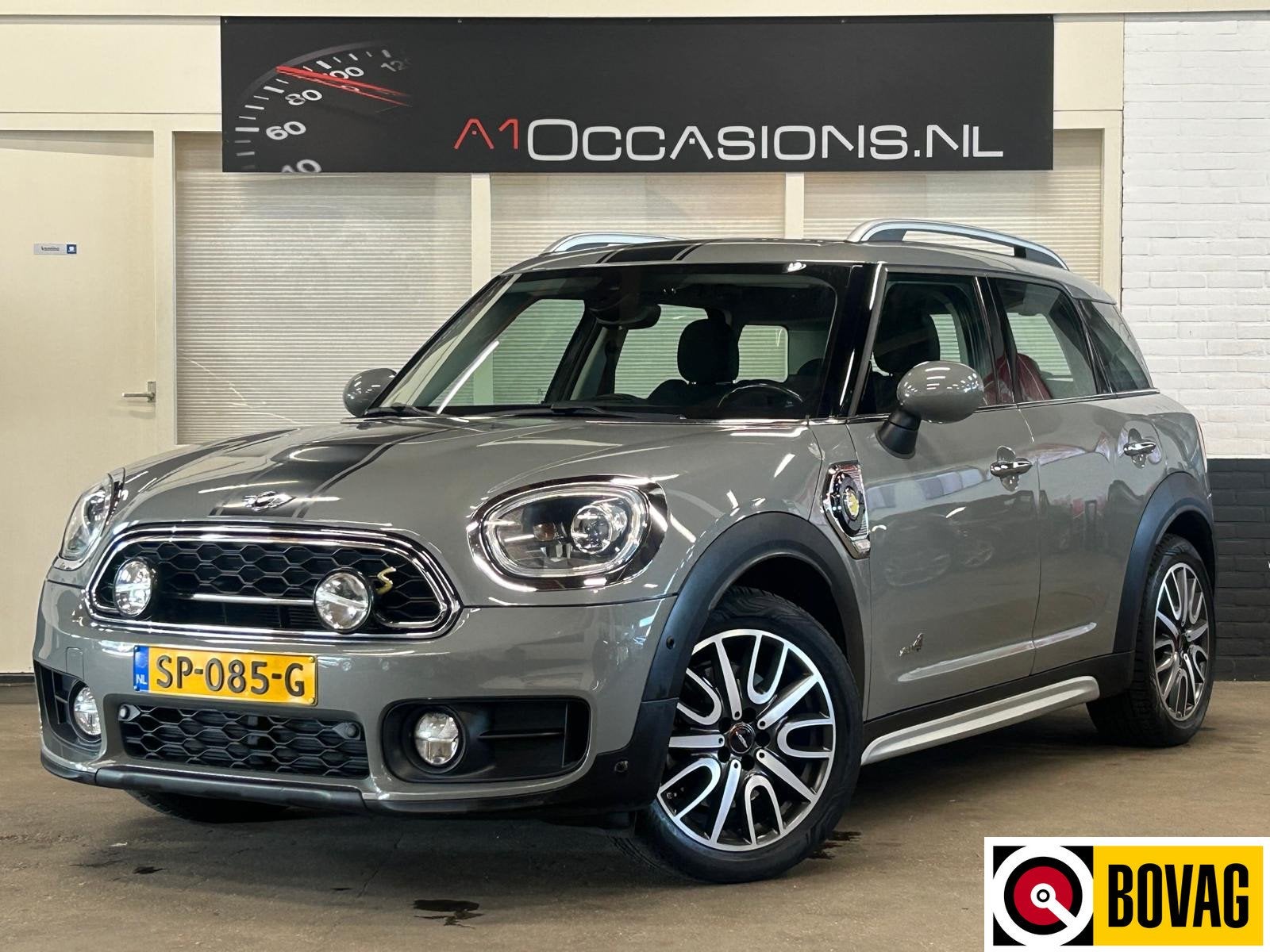 MINI Countryman 1.5 Cooper ALL4 Salt (bj 2018, automaat), Auto's, Mini, Automaat, Gebruikt, Countryman, Leder en Stof
